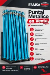 VENTA DE PUNTALES METALICOS PARA CIMBRA