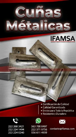 Cuñas Metalicas