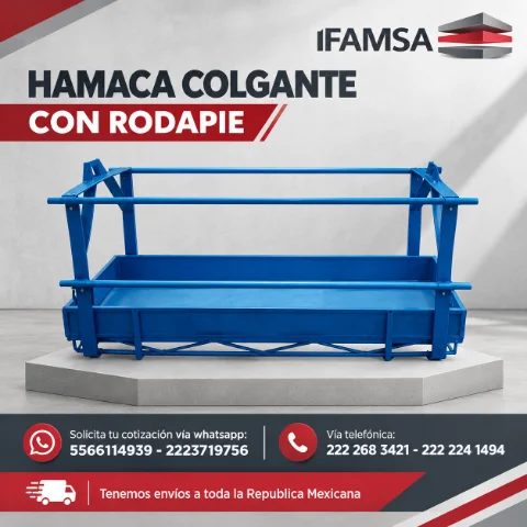 VENTA DE HAMACA COLGANTE CON RODAPIE