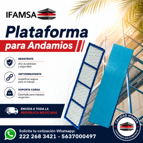 PLATAFORMAS PARA ANDAMIO EN VENTA
