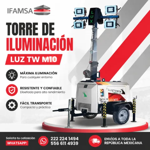 TORRE DE ILUMINACION LUX TOWER M10