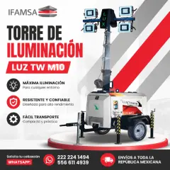 TORRE DE ILUMINACION LUX TOWER M10