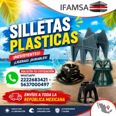 SILLETAS DE PLASTICO