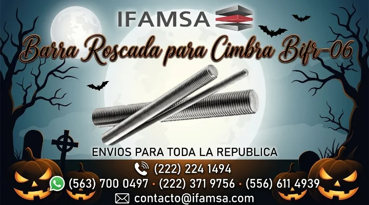 Barra Roscada para cimbra BIFR-06