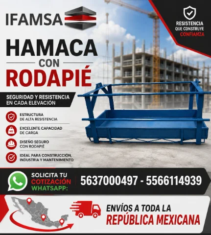 HAMACA CON RODAPIE