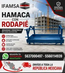 HAMACA CON RODAPIE