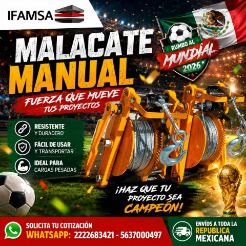 Venta de Malacates manuales