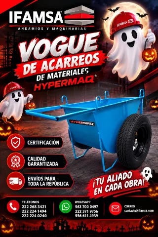 Vogue de acarreos para materiales Hypermaq