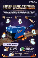Rodillo Vibratorio Sencillo JC32M MPOWER