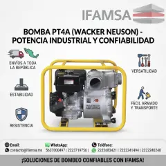 Bomba PT4A Wacker Neuson