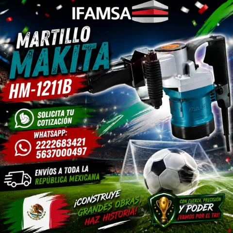 MARTILLO MAKITA 1211B