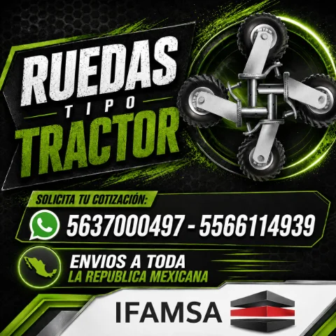 RUEDAS CON FRENO