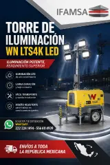 TORRE DE ILUMINACION WN LTS4K LED