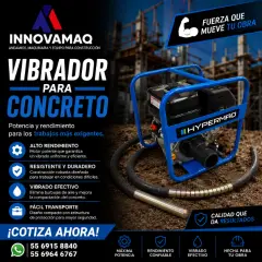 Vibrador de Concreto HYPERMAQ INNOVAMAQ - Potente