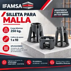 SILLETA PARA MALLA P/RECUBRIMIENTO