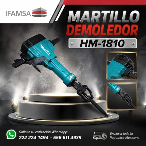MARTILLO DEMOLEDOR MAKITA HM-1810