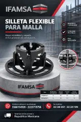 SILLETA FLEXIBLE PARA MALLA