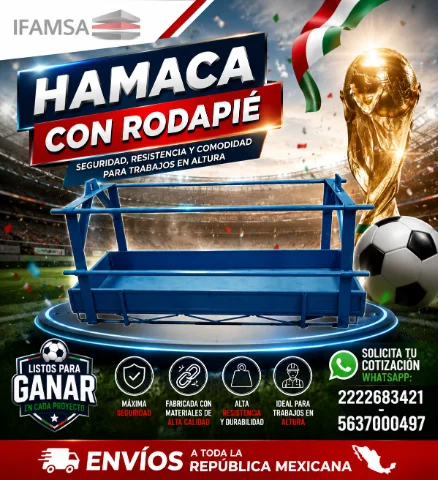 HAMACA PARA TRABAJO EN LAS ALTURAS