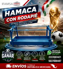 HAMACA PARA TRABAJO EN LAS ALTURAS