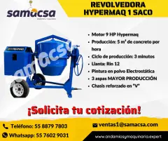 REVOLVEDORA CONCRETO HYPERMAQ 1 SACO  SAMACSA