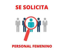 SE  SOLICITA  CHICA  MAYOR DE EDAD