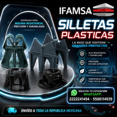 SILLETAS PLASTICAS EN TODO MX