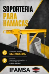 SOPORTERIA PARA HAMACAS