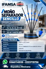 MOÑO/TIRANTE/SEPARADOR PARA CIMBRA