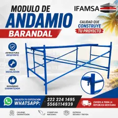 Modulo de Andamio Barandal