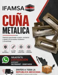 Cuña Metalica Para Moño de Cimbra