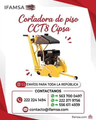 Cortadora de piso CCT8 Cipsa