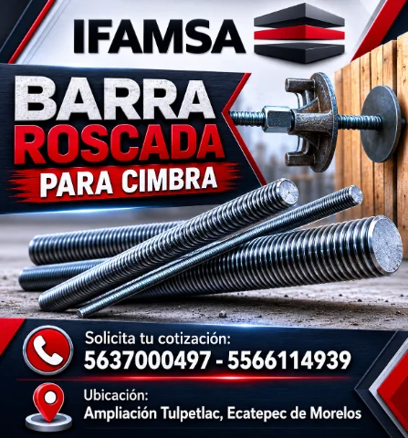 BARRA ROSCADA PARA CIMBRA BIFR-06