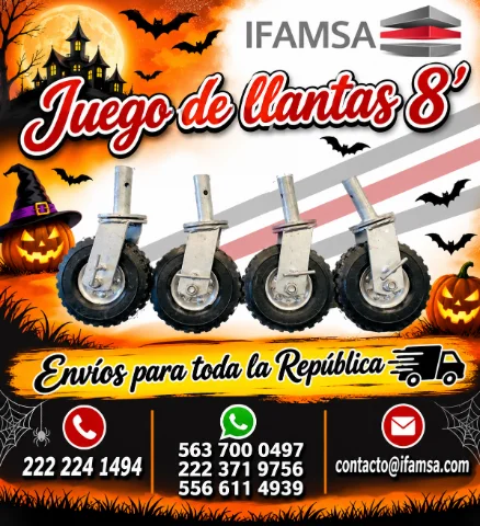 LLantas para Andamios 8