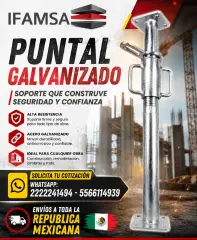 PUNTAL GALVANIZADO MX