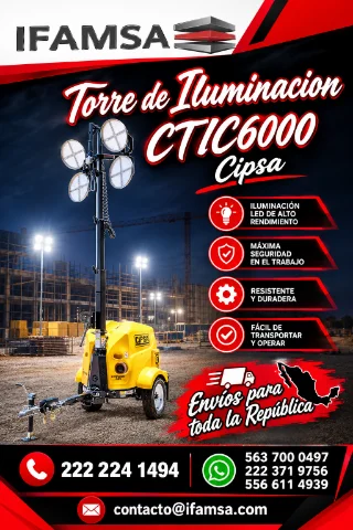 Torre de Iluminacion CTIC 6000 Cipsa