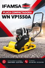 WACKER NEUSON VP1550A PLACA COMPACTADORA