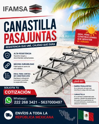 CANASTILLA PASA JUNTAS CALIDAD IFAMSA