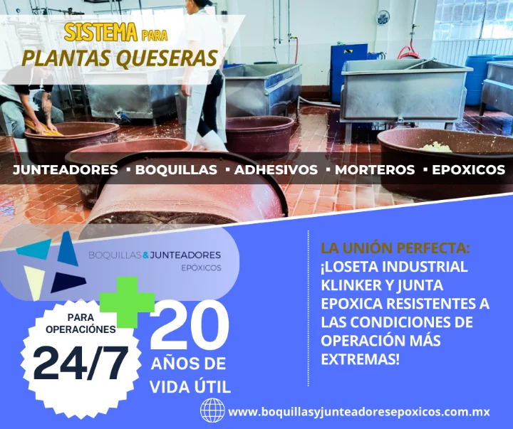 Pisos klinker para las queseras
