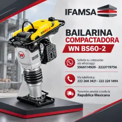 BAILARINA COMPACTADORA WACKER NEUSON BS60-2