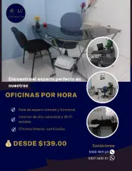 ESPACIO POR HORA o EN PAQUETES