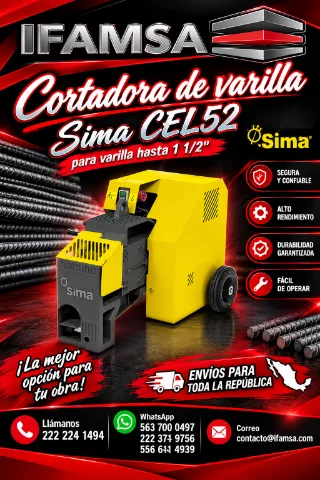 Cortadora de Varilla SIMA CEL52Cipsa