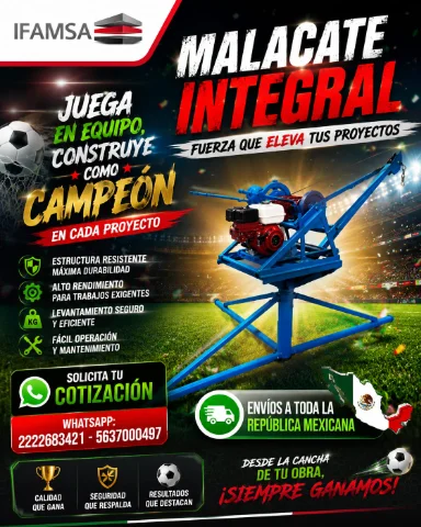 MALACATE INTEGRAL en todo mx