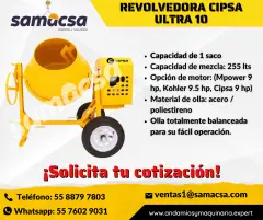 REVOLVEDORA CIPSA ULTRA 10 - SAMACSA