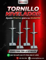 Tornillo nivelador para andamios