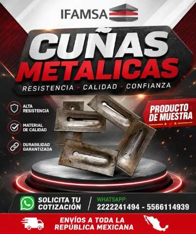 CUÑAS PARA CIMBRA EN TODO MX