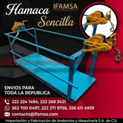 Hamaca Sencilla para Andamios