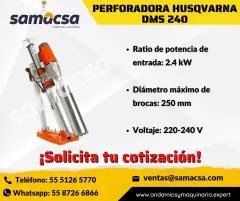 Perfora con Precision Total: Husqvarna DMS 240