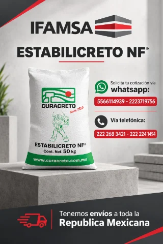 ESTABILIZADORES Y EXPANSORES PARA MORTERO