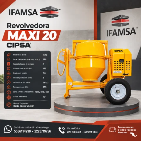 REVOLVEDORA CIPSA MAXI 20