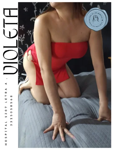 VIOLETA: JUVENTUD DISCRECION Y UNA EXPERIENCIA